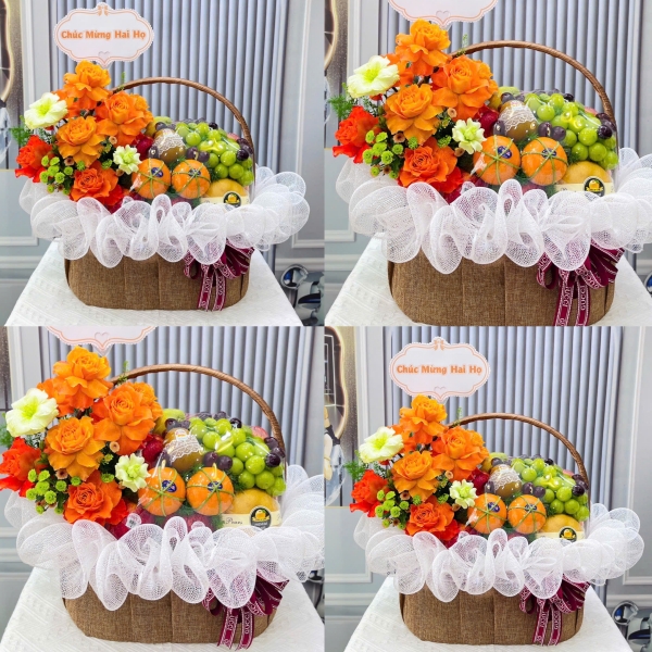 lẵng trái cây đẹp Nhà Bè